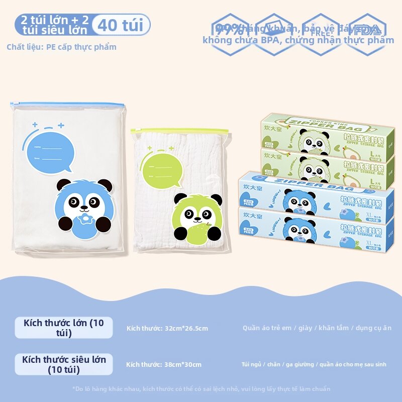 Cooker King | Túi Đựng Ziplock Cho Trẻ Sơ Sinh
