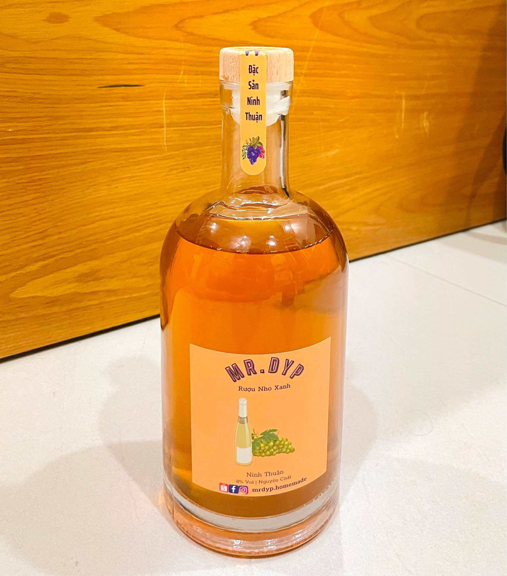 Nước nho lên men Ninh Thuận chai 750ml