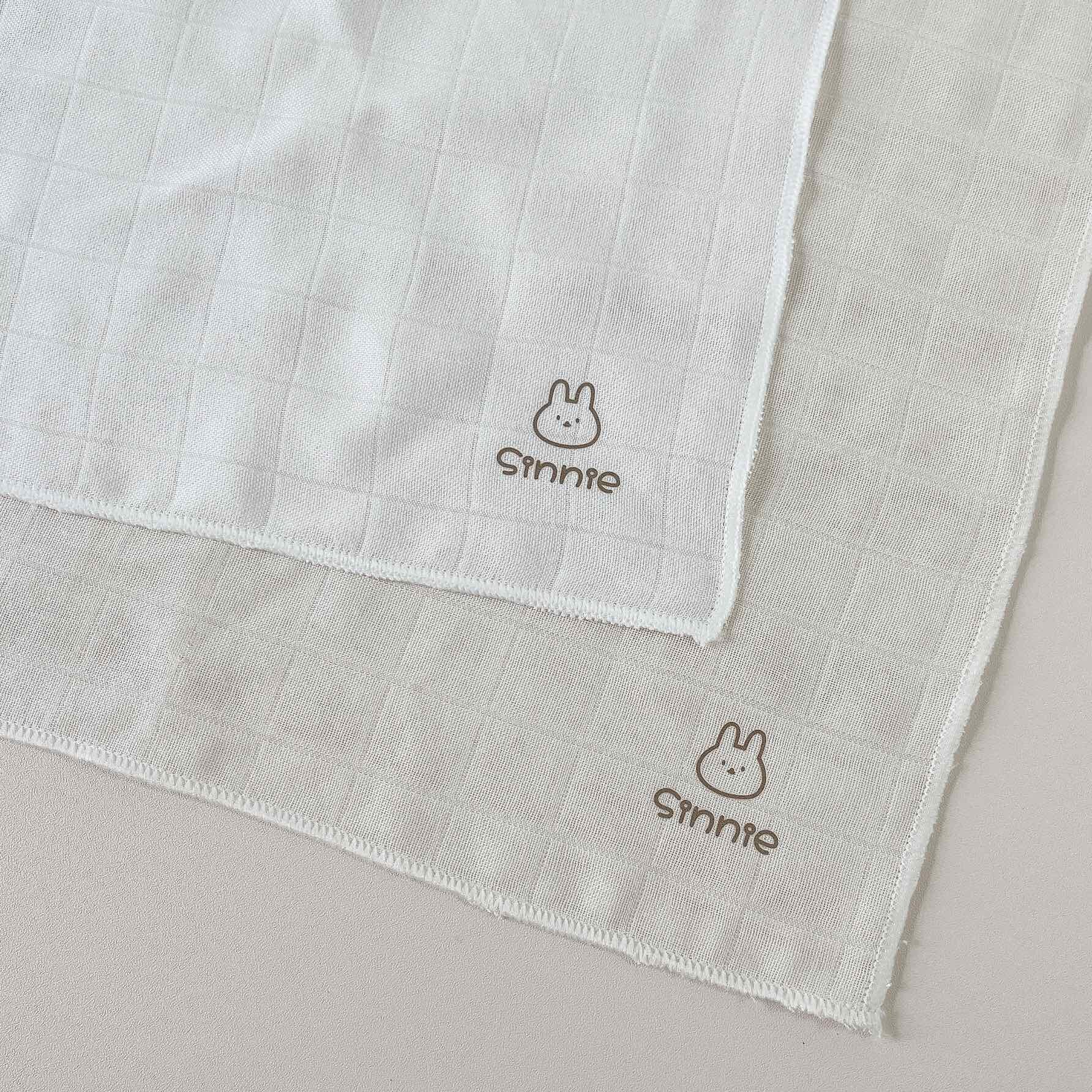 Combo 3 khăn sữa sợi tre 2 lớp cho bé, khăn xô muslin có cúc để làm yếm cổ cho trẻ