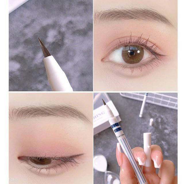bút kẻ bọng mắt cười và nếp mí