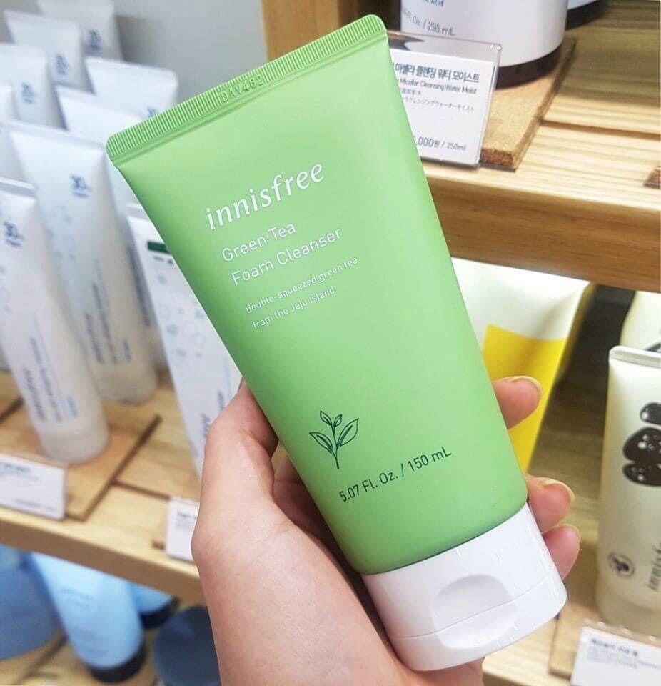 Sữa rửa mặt innisfree trà xanh