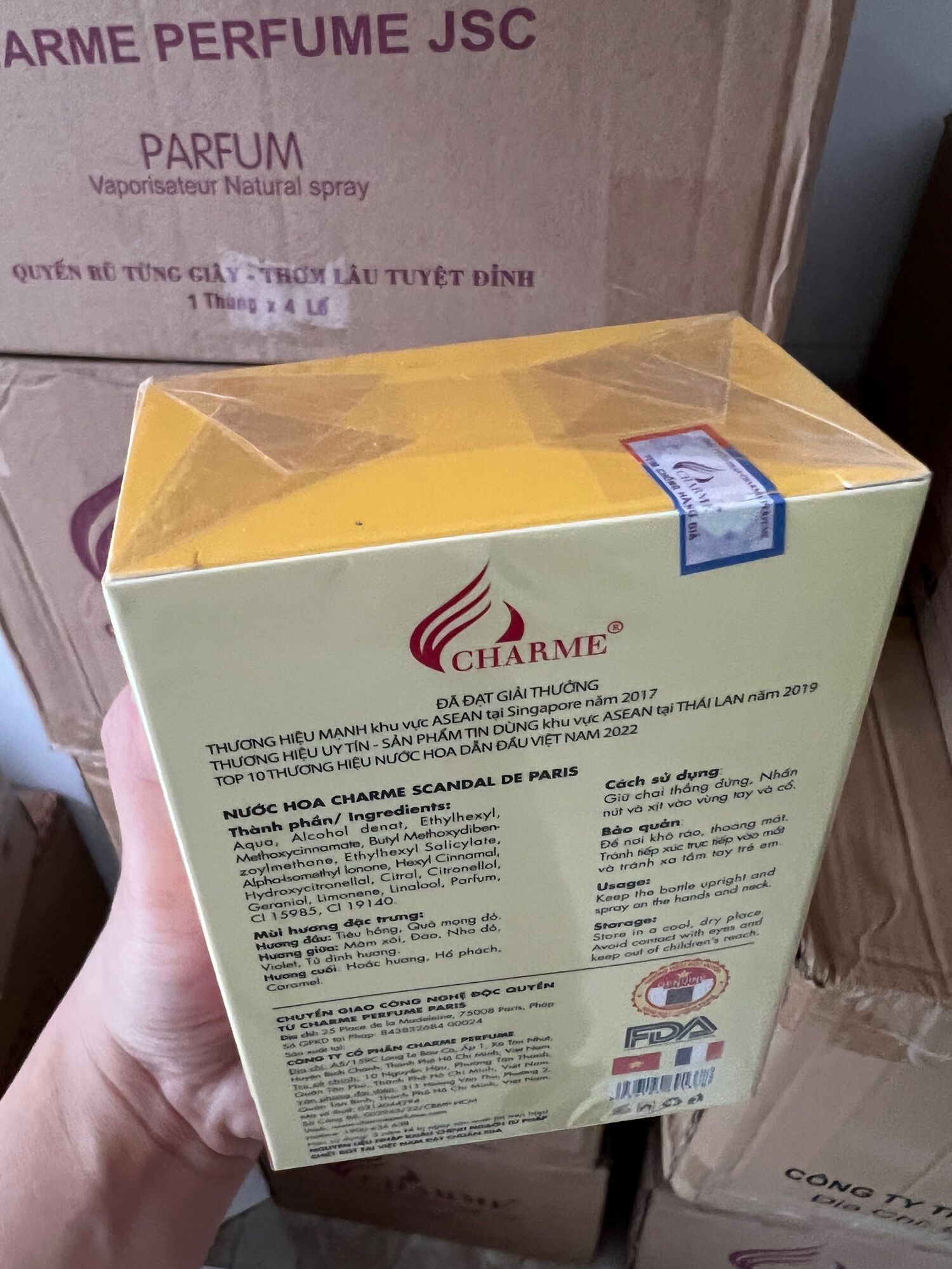 Nước hoa nữ Scandal 100ml ( nguyên mã npp)