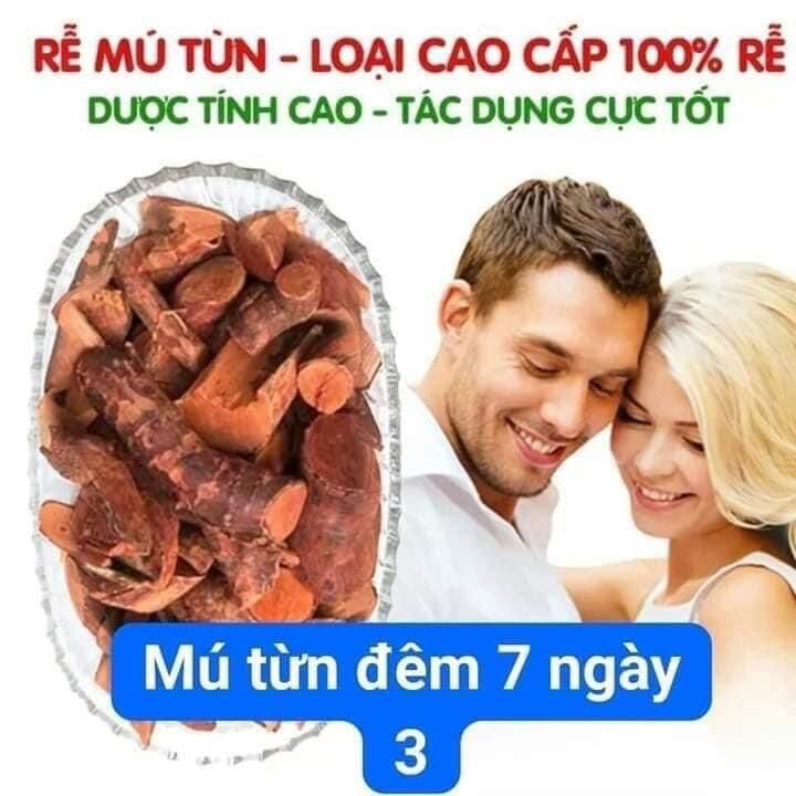 Rễ mù tứn đã phơi khô 1kg