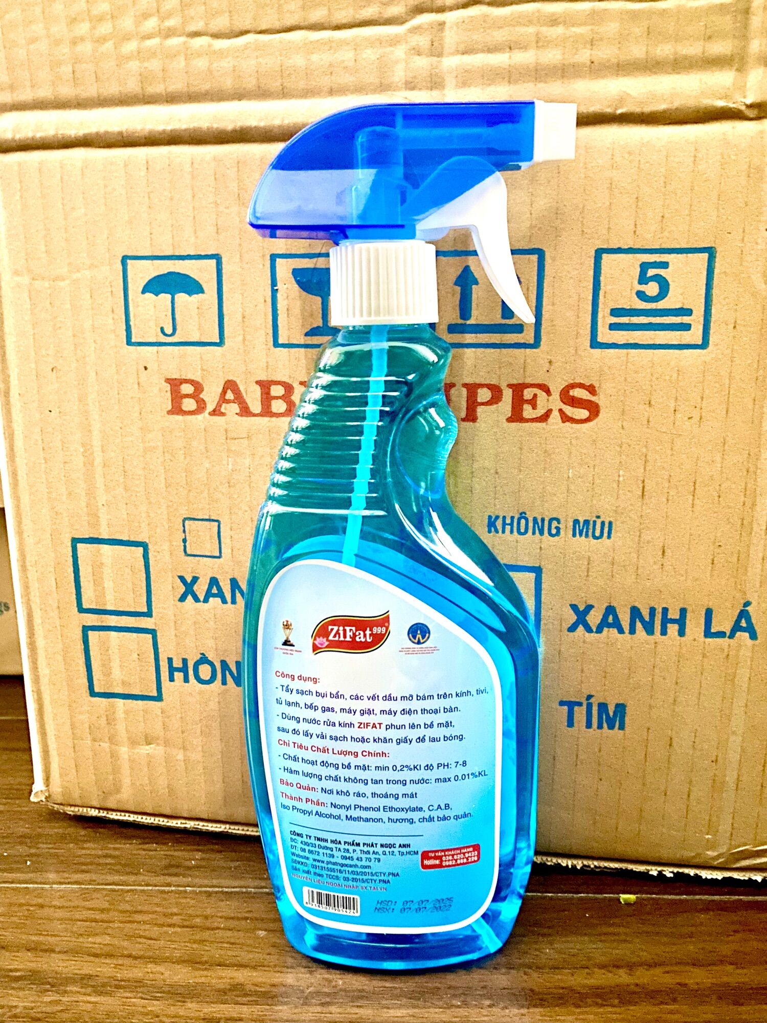 NƯỚC LAU KÍNH ĐA NĂNG 650ml SIÊU SẠCH