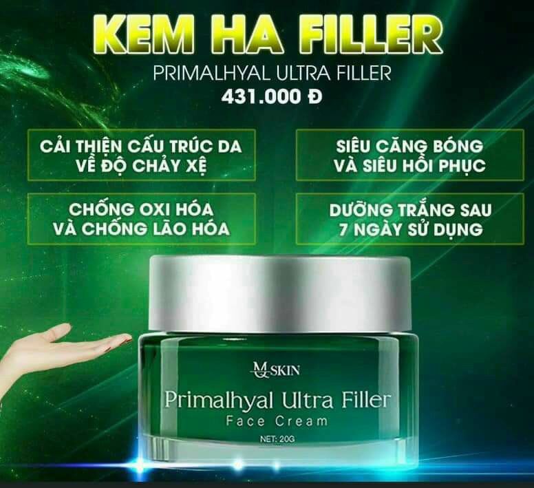 Kem Face HA Filler - Primalhyal Ultra Filler - MixASale