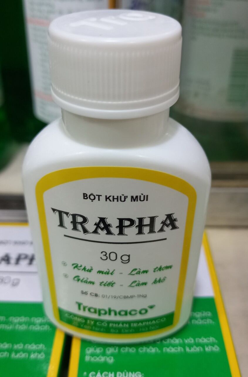 TRAPHA BỘT KHỬ MÙI HÔI GIẦY  1 LỌ