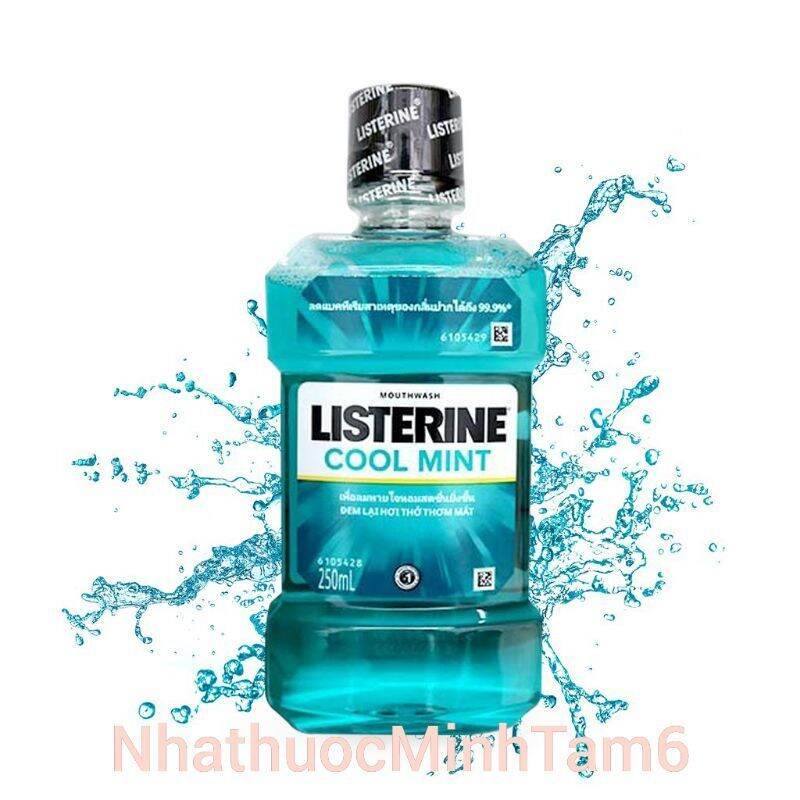 HCMNước súc miệng Listerine Cool Mint chai 250ml
