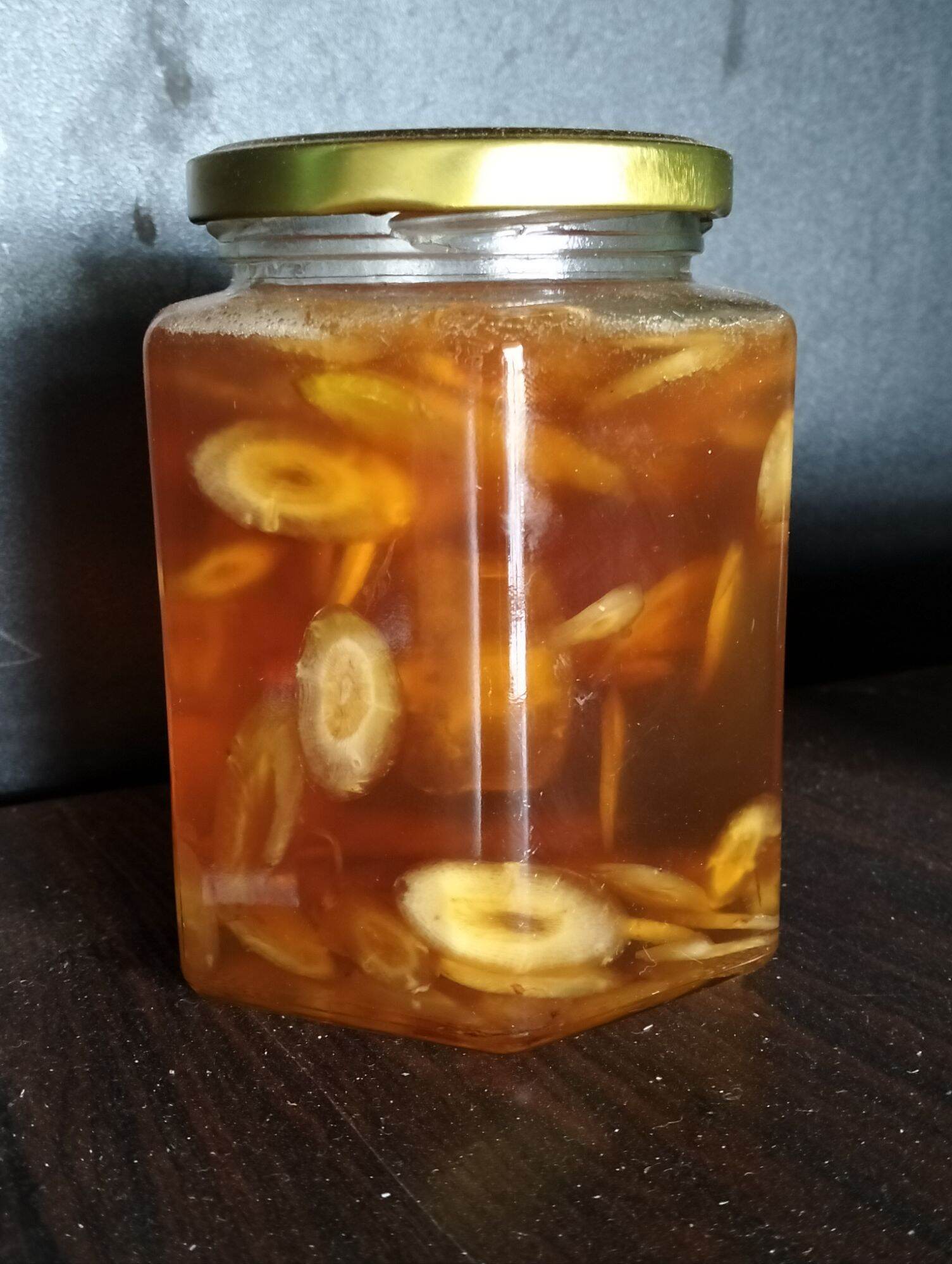 Sâm dây Ngọc Linh ngâm mật ong hủ 500ml