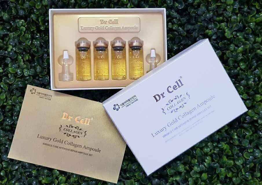 Tế bào gốc dr cell phục hồi da hư tổn, cấp ẩm căng bóng trẻ hoá da