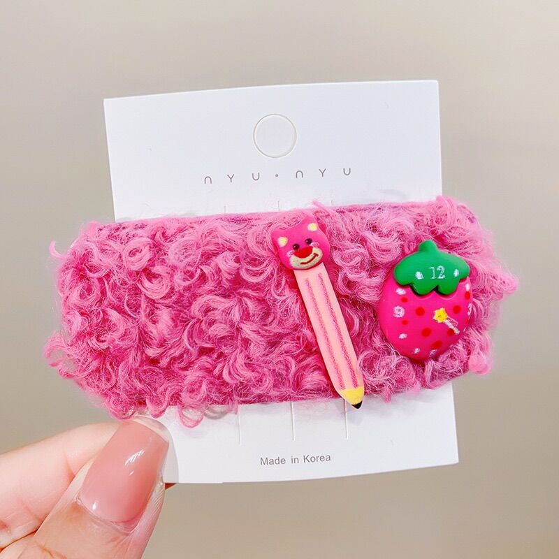 KẸP TÓC GẤU DÂU LOTSO