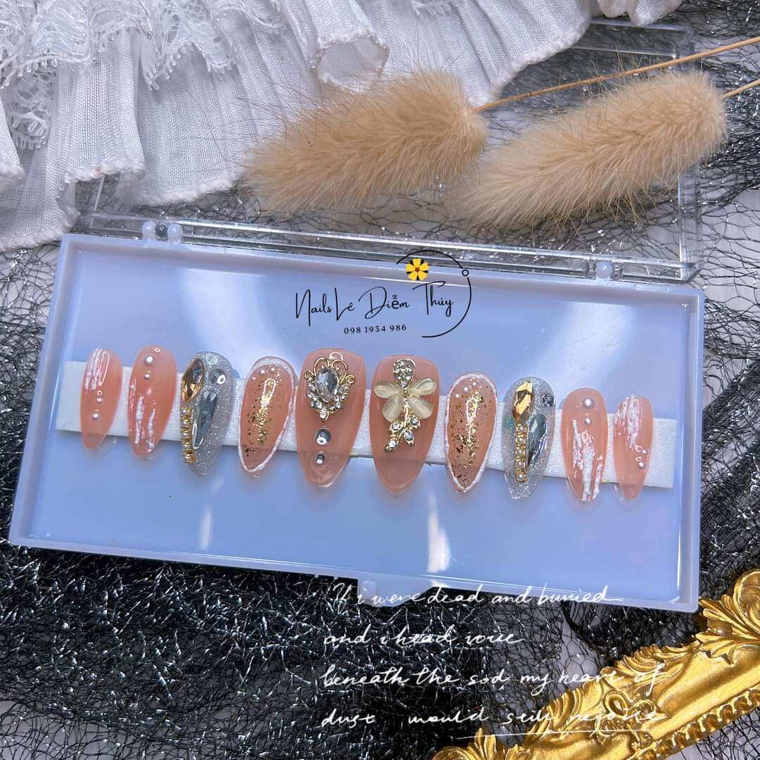 Nail Box design blue