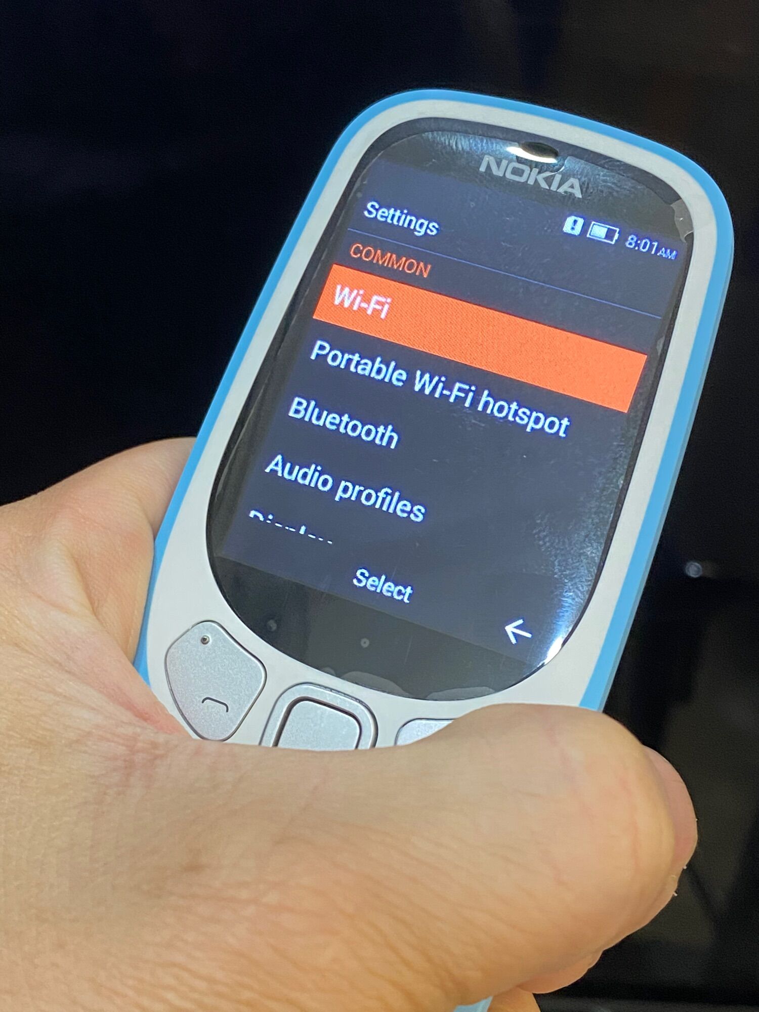 Nokia 3310 4G Bản 1 Sim Xanh Ngọc Bích
