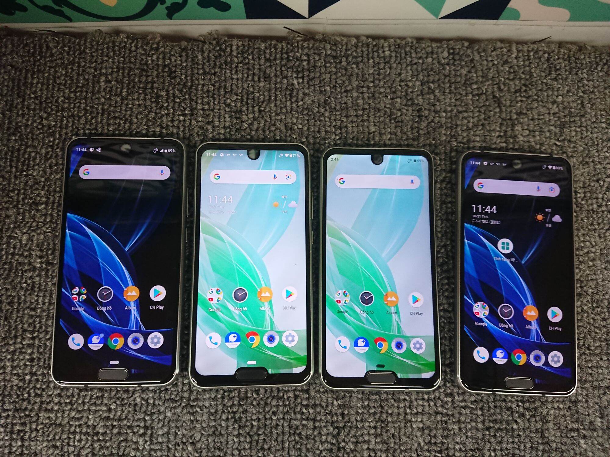 Điện thoại sharp aquos r2 compact 4g/64gb