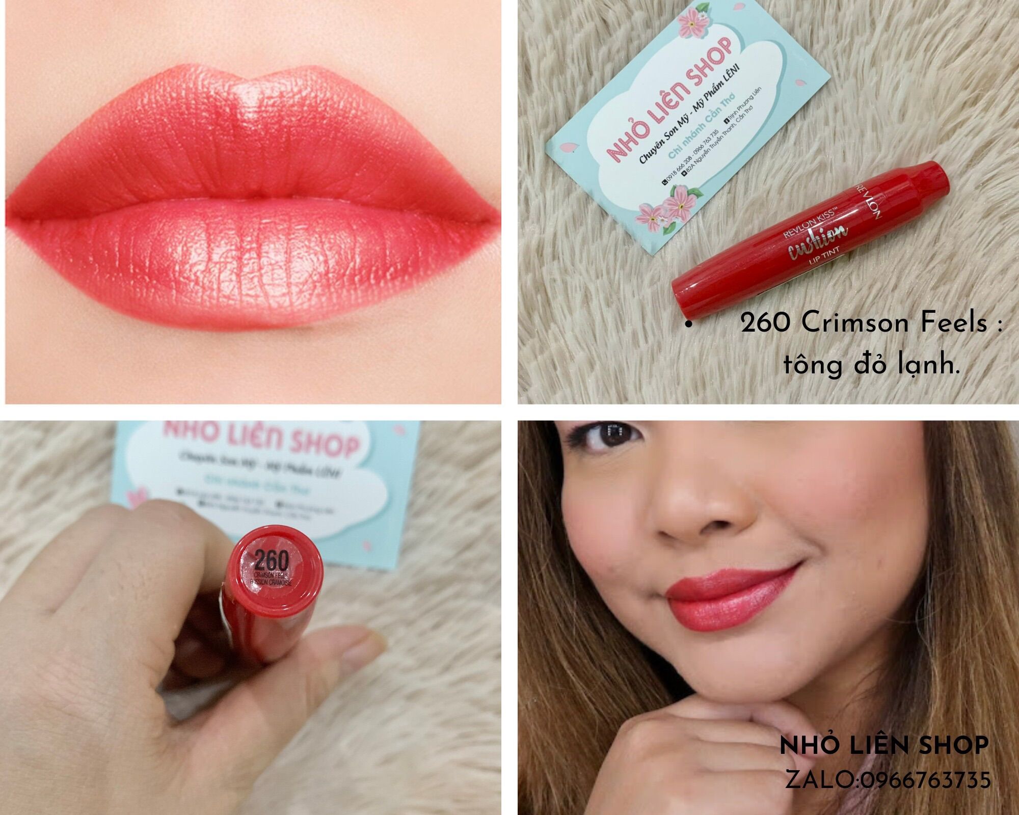 REVLON KIS CUSHION LIP TINT LIPSTICK