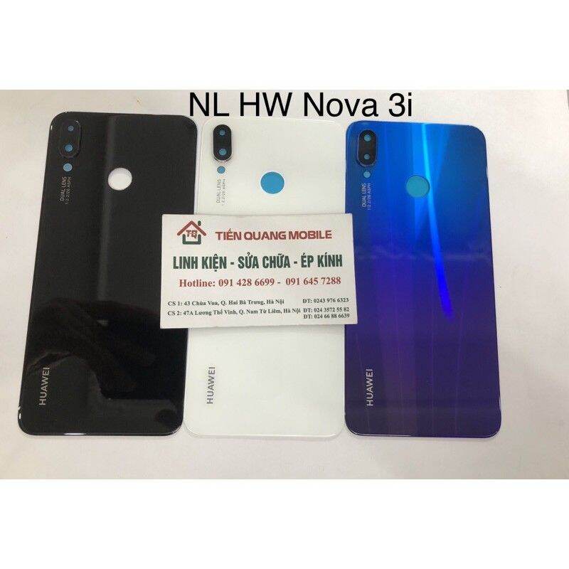 Nắp lưng Huawei Nova 3i có mắt cam