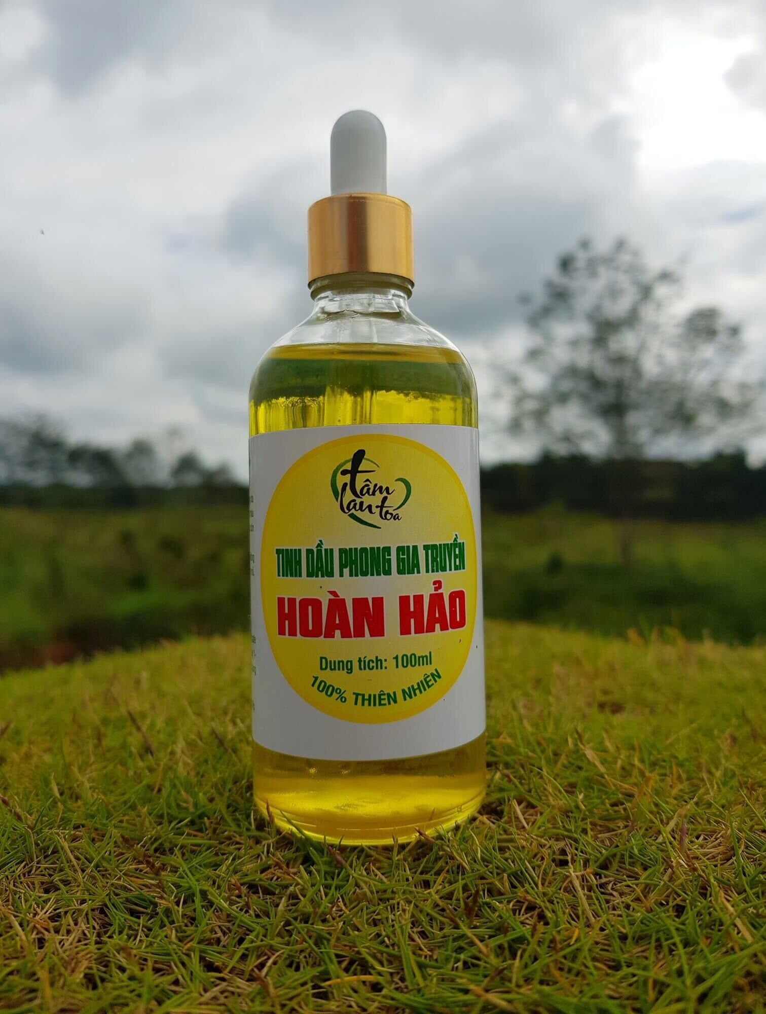 Dầu phong gia truyền Hoàn Hảo chai 100ml mẫu mới