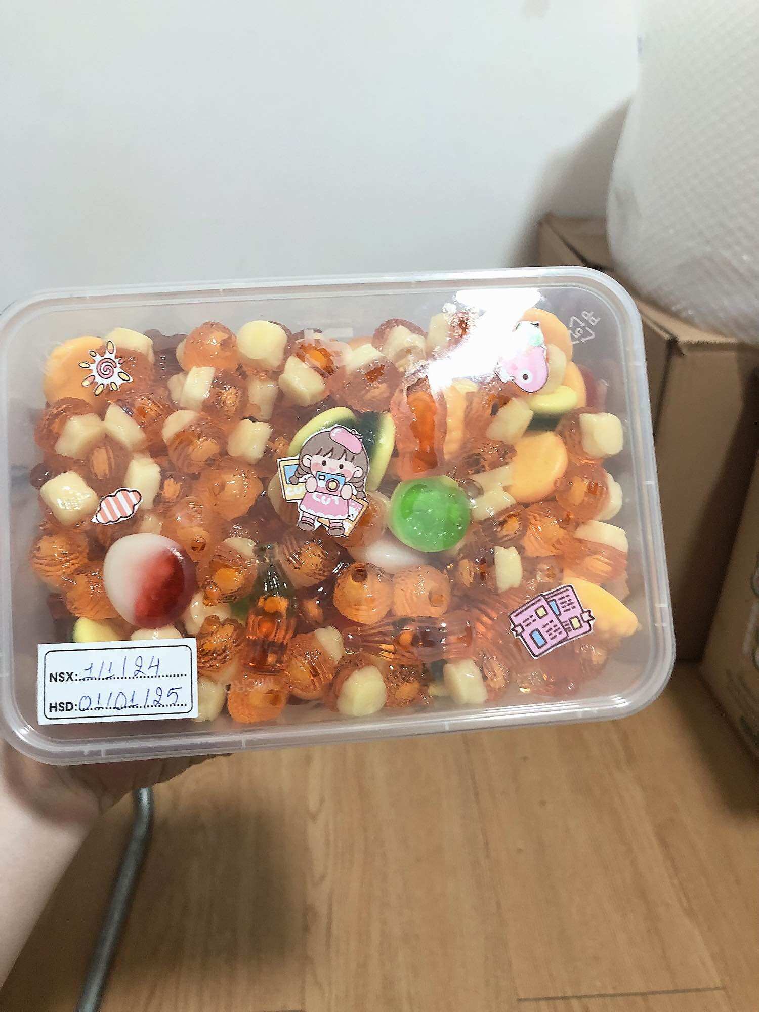 Kẹo dẻo chip chip hepin mix đủ vị 1000gr