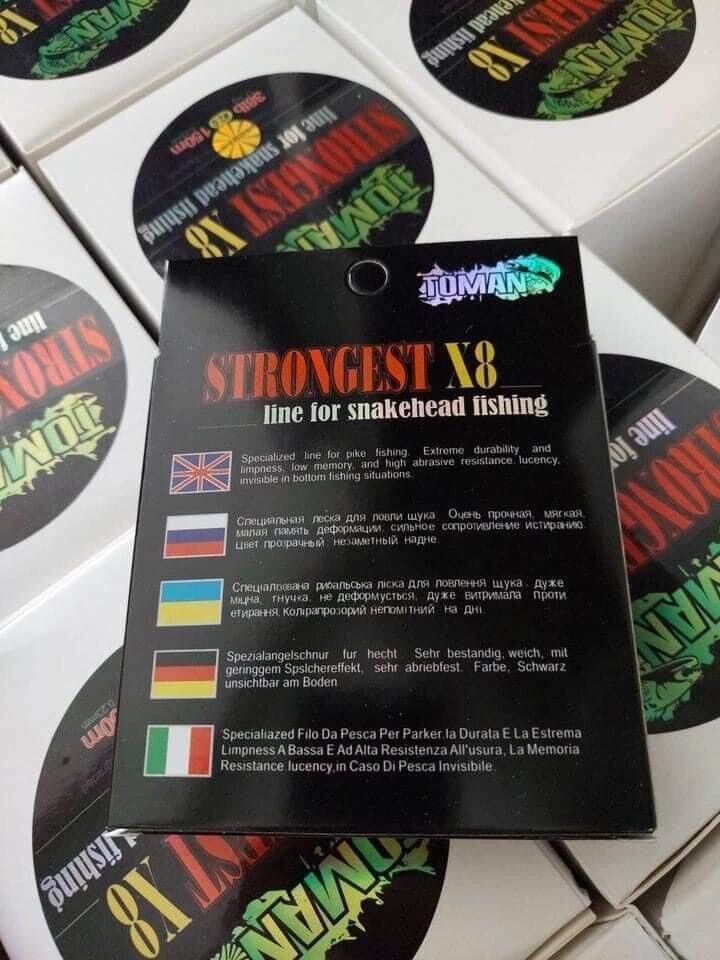 DÂY DÙ TOMAN STRONGEST X8