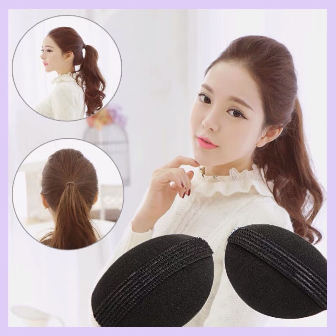 Set 2 miếng đệm độn phồng tóc mái, độn phồng tóc nữ