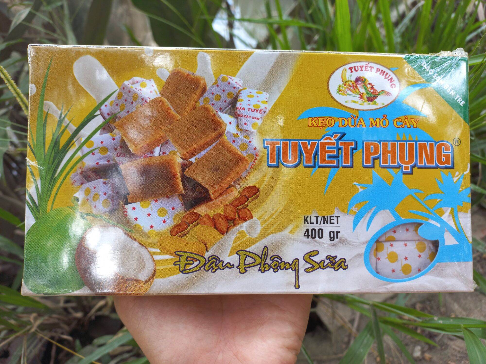 Kẹo Dừa Tuyết Phụng Đặc Sản BẾN TRE 400gr