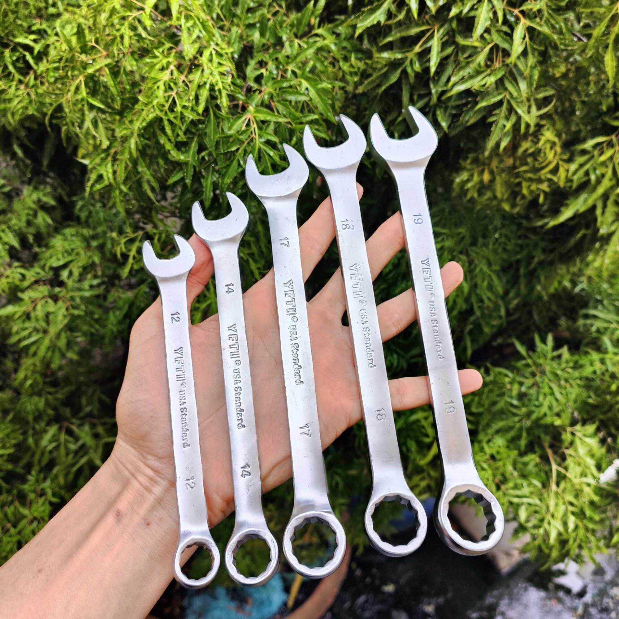 combo 7 cây cờ lê vòng miệng