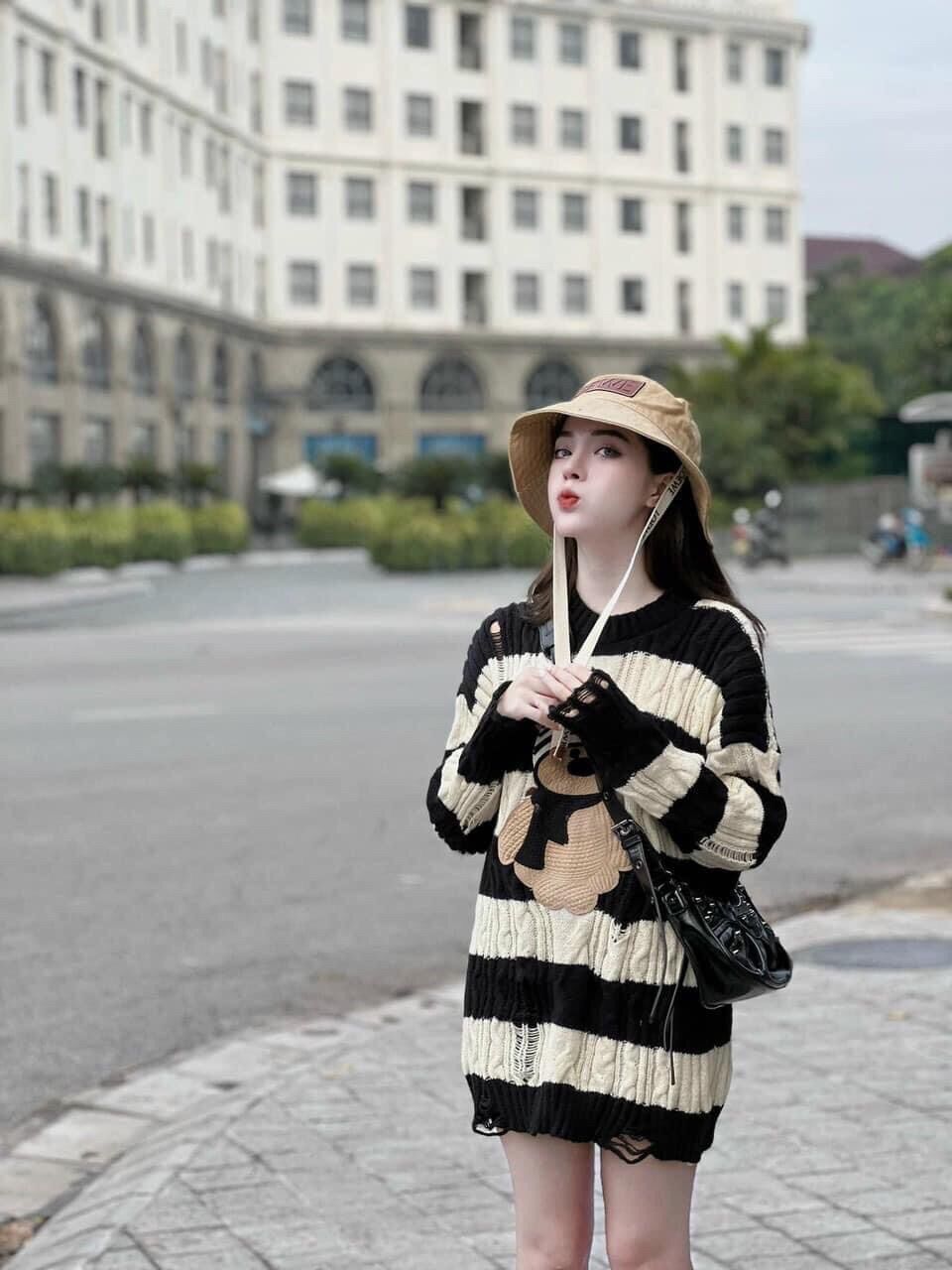 Áo len cho bà bầu mm