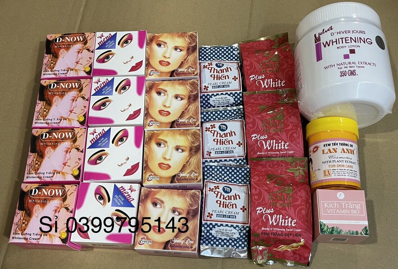 Công thức kem trộn trắng nhanh chuẩn spa 02