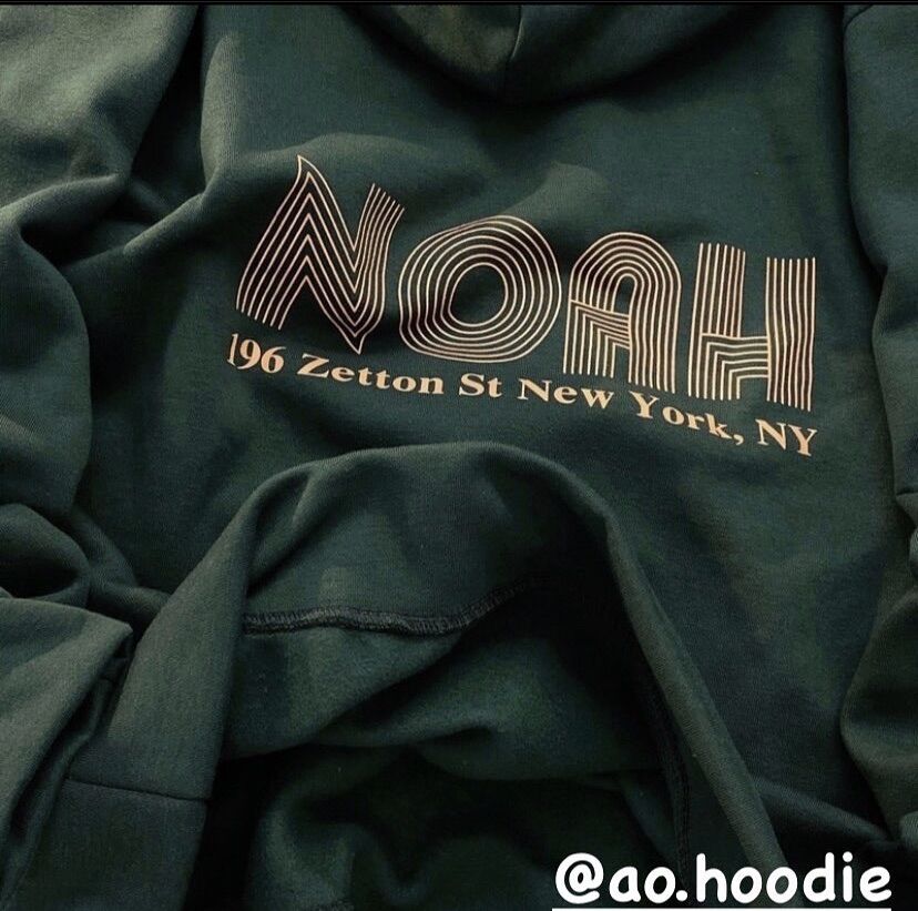 ÁO HOODIE NOAH XANH