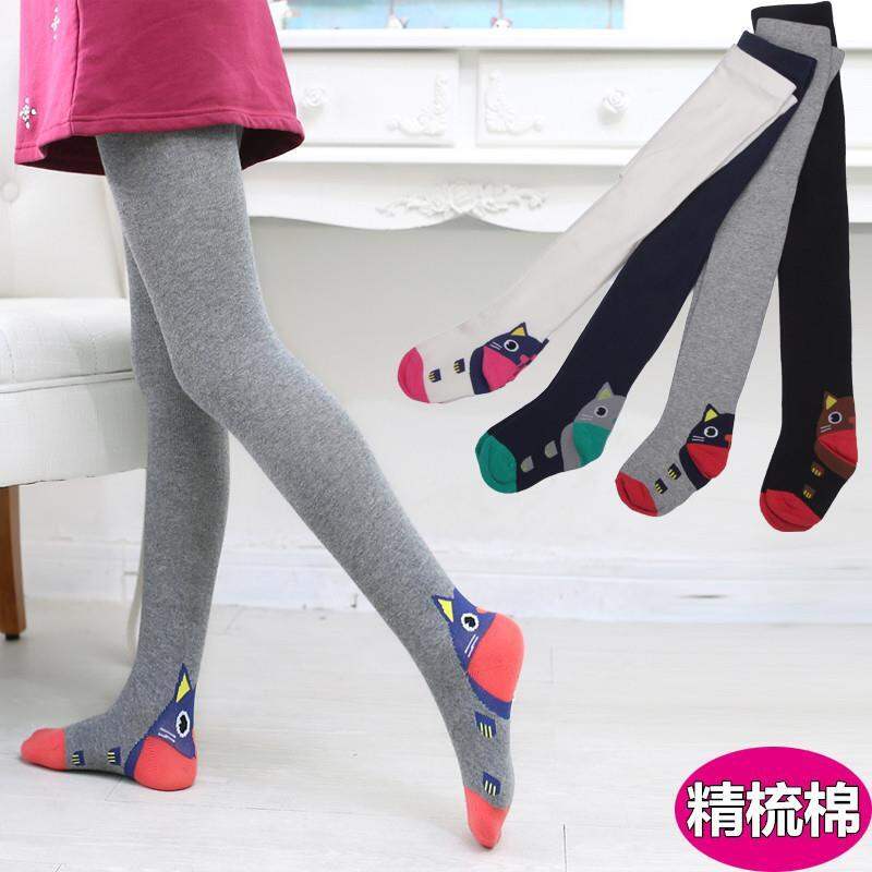Quần Mặc Trong Bé Gái 2022 Quần Liền Cotton Thu Đông Mặc Bên Ngoài Trẻ Em Em Bé Mẫu Mỏng Mẫu Mới Xuân Thu Công Chúa Hàn Quốc