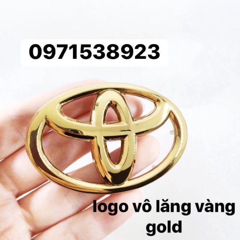 Logo vô lăng hay còn gọi là biểu tượng vô lăng màu vàng toyota chuyên dụng cho tất cả các dòng xe toyota.