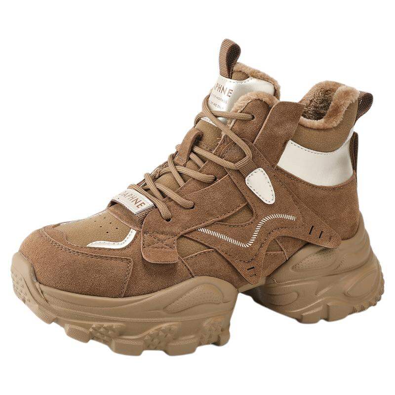 Daphne | Fleece Lined Thick Sole Increasing Sport Casual Shoes Giá 1,940,000 Đồng*Miễn phí vận chuyển