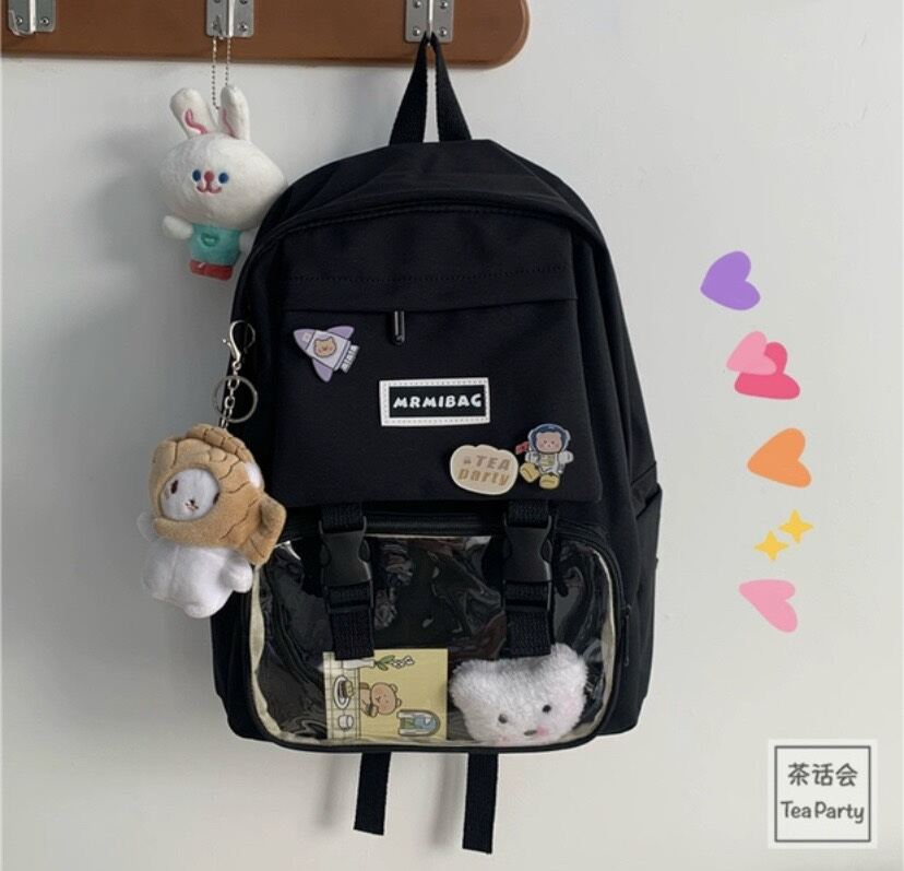 Balo đi học vừa a4 _ mr mibag phối mica