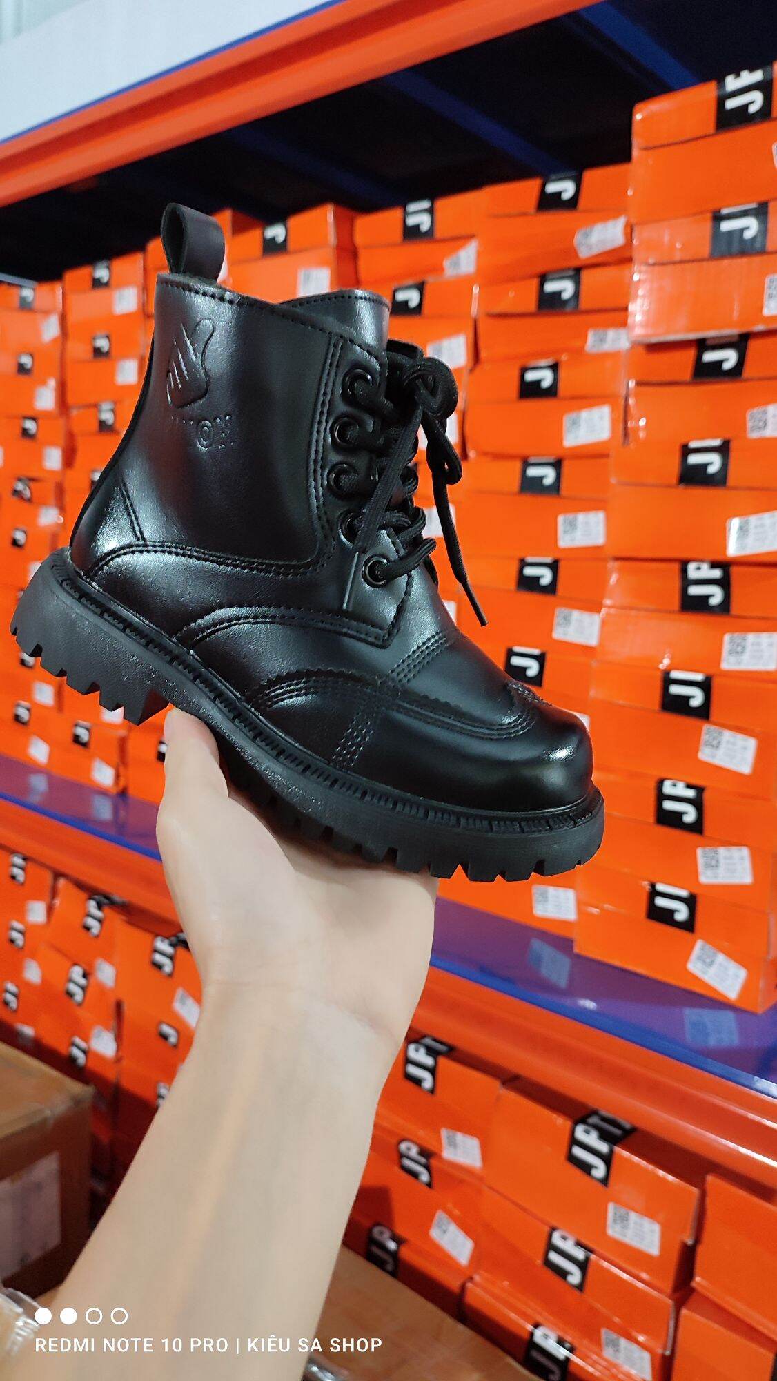 Bốt bé gái lót lông khóa kéo mã x761, boots trẻm em gái 3 tuổi đến 12 tuổi, giày bốt bé gái,bos trẻ em gái