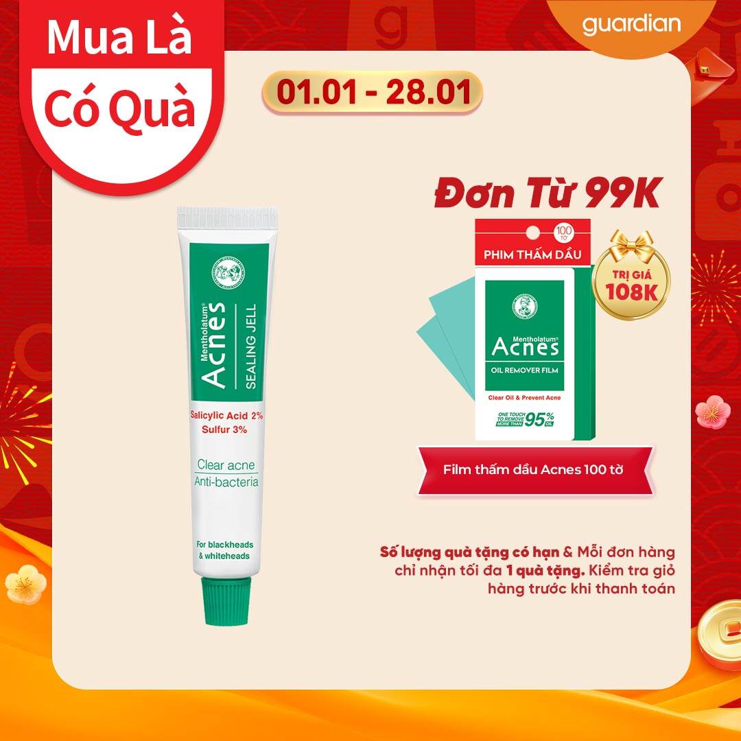 Gel Sạch Mụn & Sạch Khuẩn Sealing Jell Acnes 18Gr