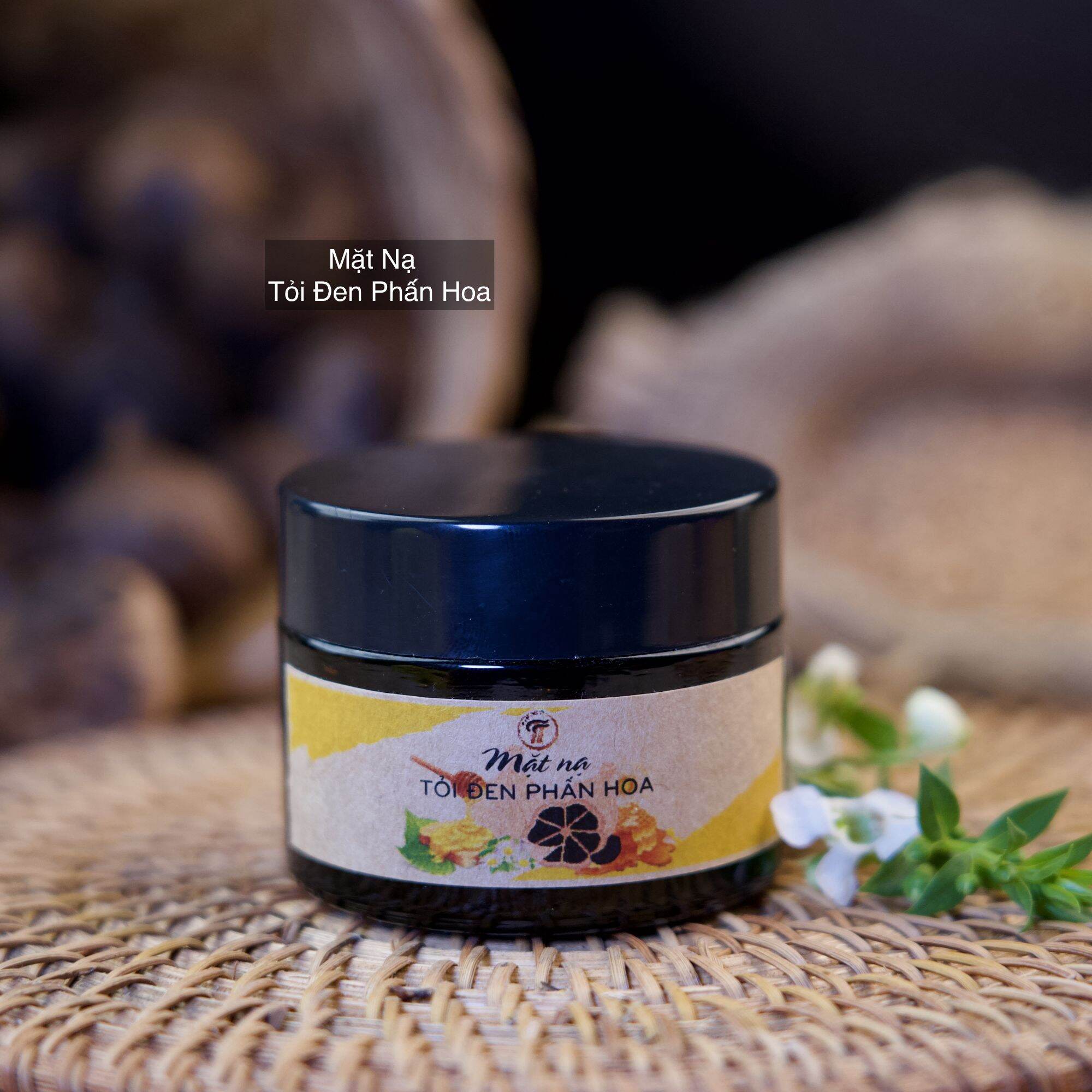 Mặt nạ tỏi đen phấn hoa