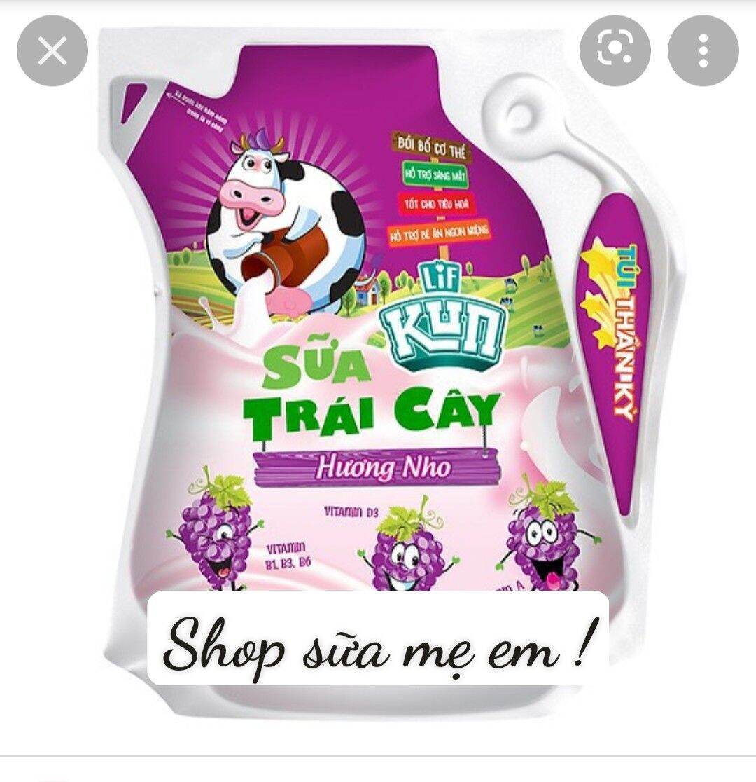 SỮA KUN T&Uacute;I VỊ NHO 110ML
