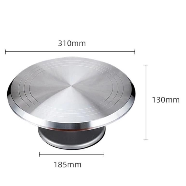 bàn xoay inox mặt 30cm