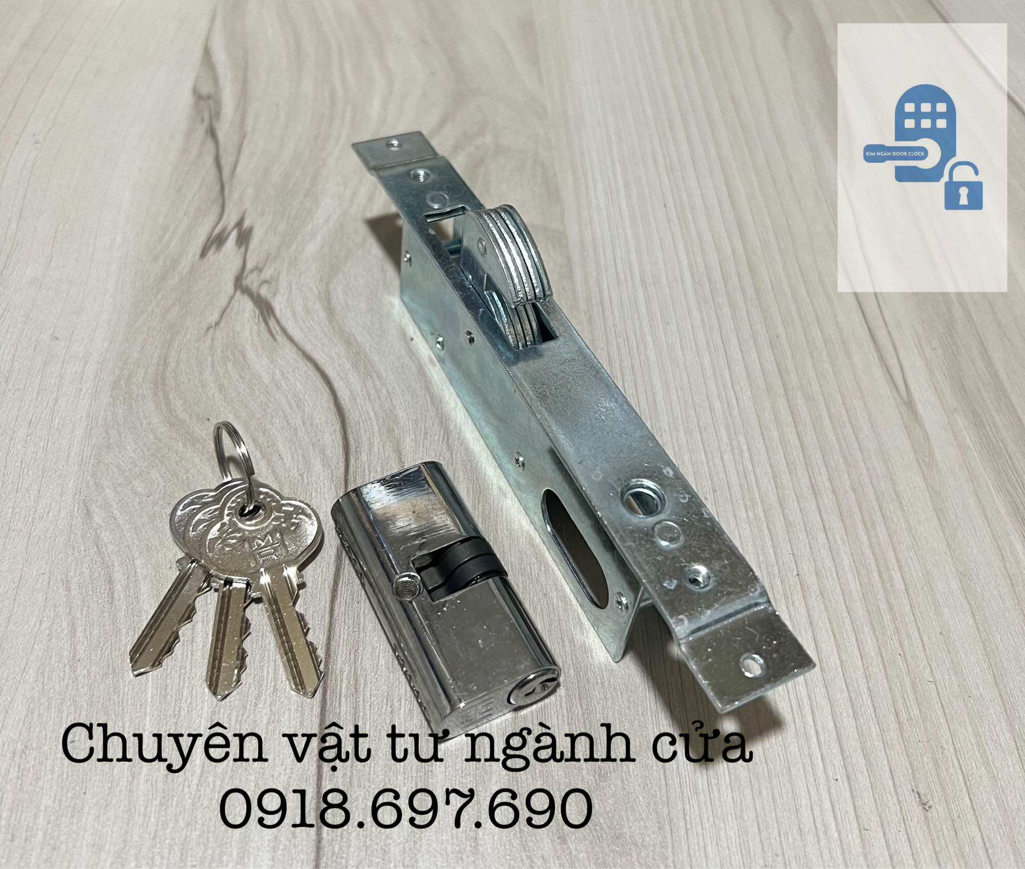 Khoá droll hàng chính hãng hamered sử dụng cho cửa lùa