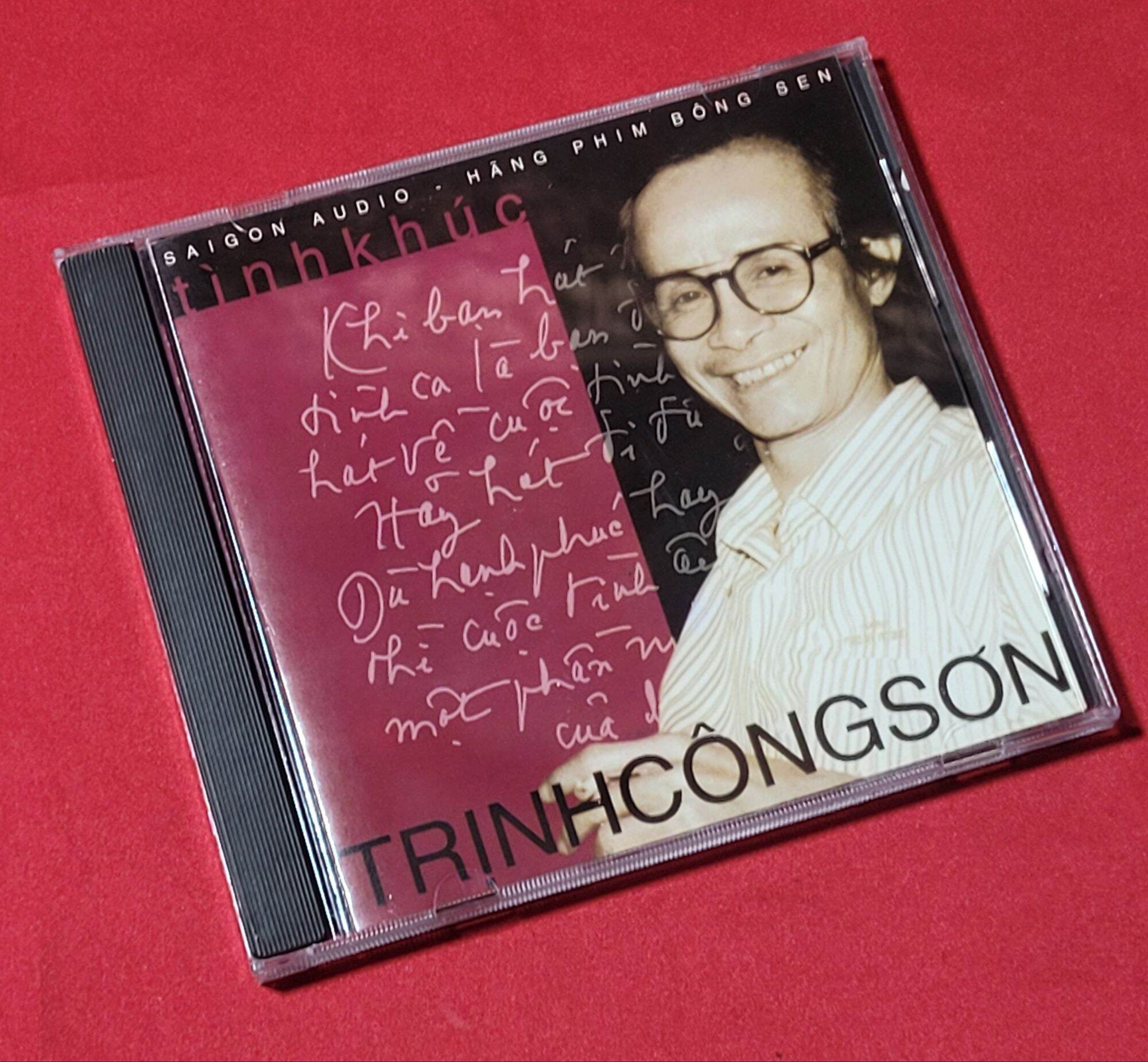 CD Tình Khúc Trịnh Công Sơn. Đĩa gốc Chính hãng Saigon Audio. Âm thanh hay