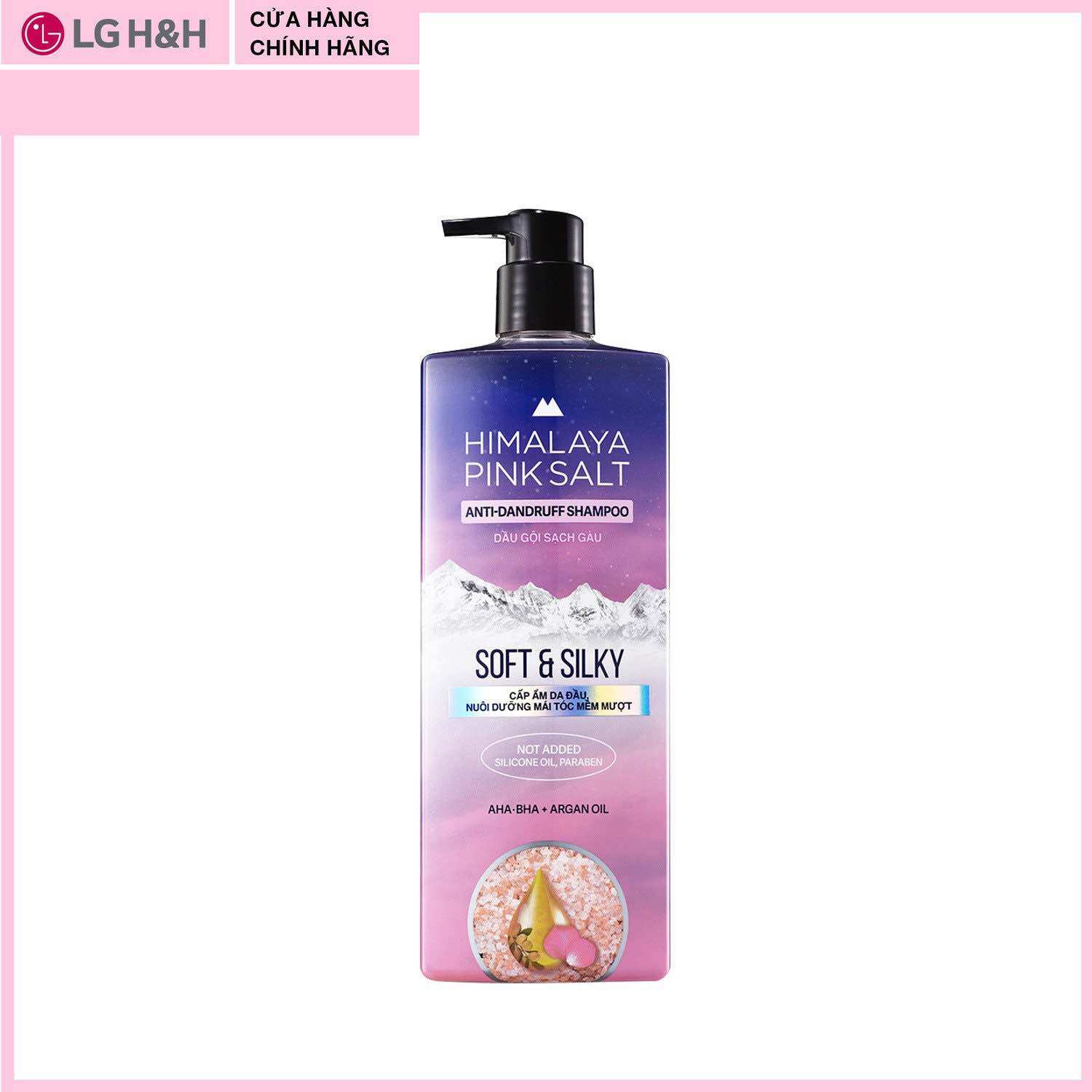 Dầu gội đầu muối hồng himalaya