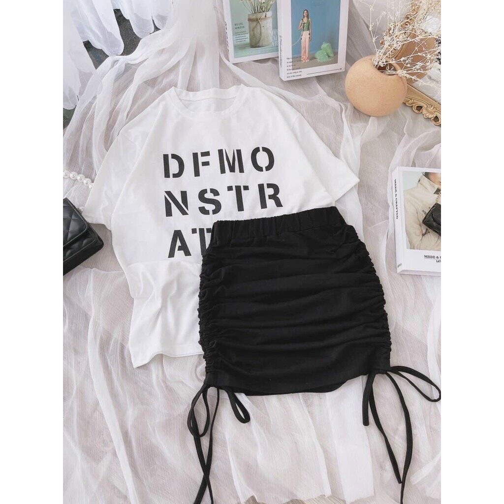 CHÂN VÁY RÚT DÂY XINH CỰC ĐẸP R2