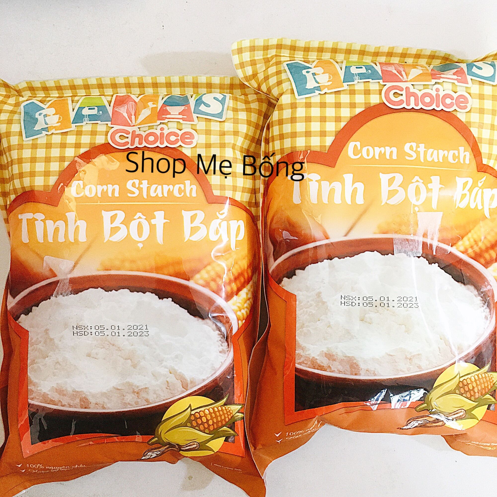 Tinh bột bắp Mama’s Choice / Tinh bột ngô 500g