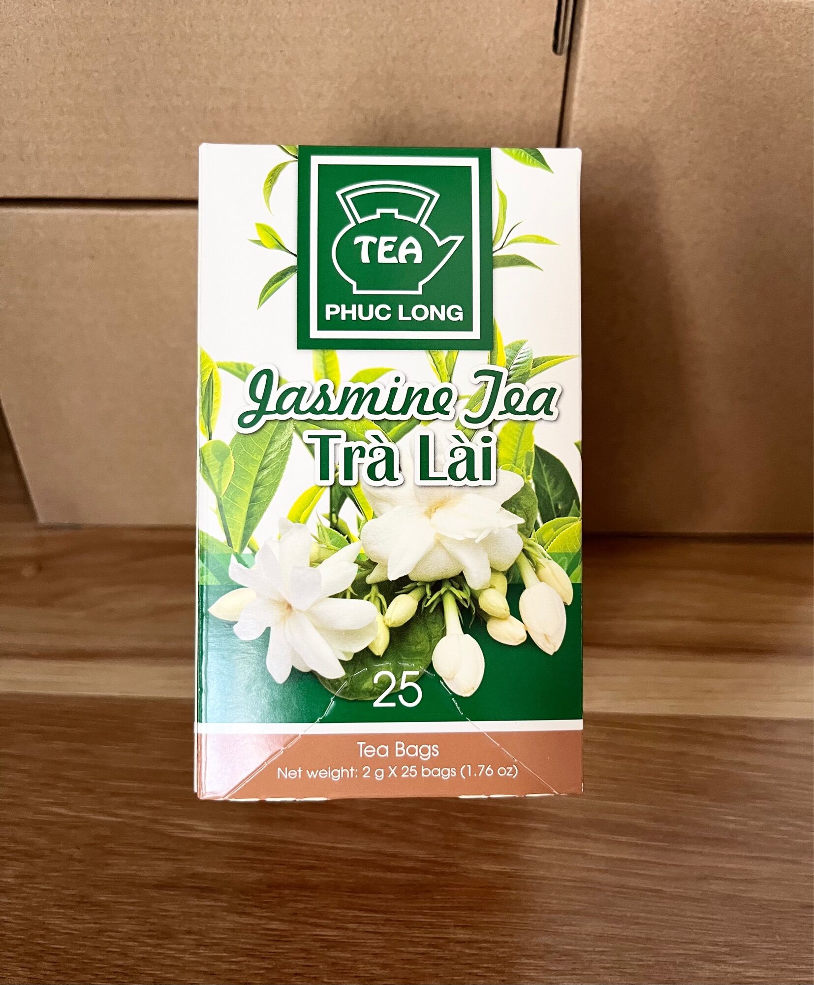 Trà Lài Túi Lọc Phúc Long 25 tép 2g