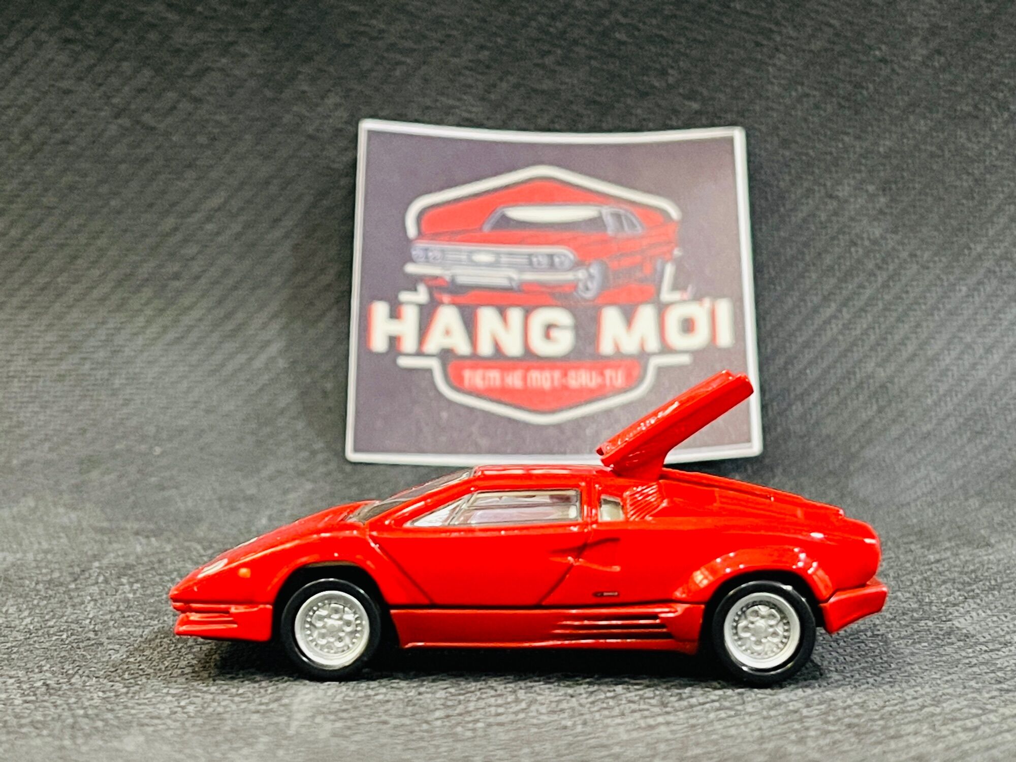 Hobby Store xe mô hình Tomica Premium Lamborghini Countach Đỏ ( Không Hộp) TL02