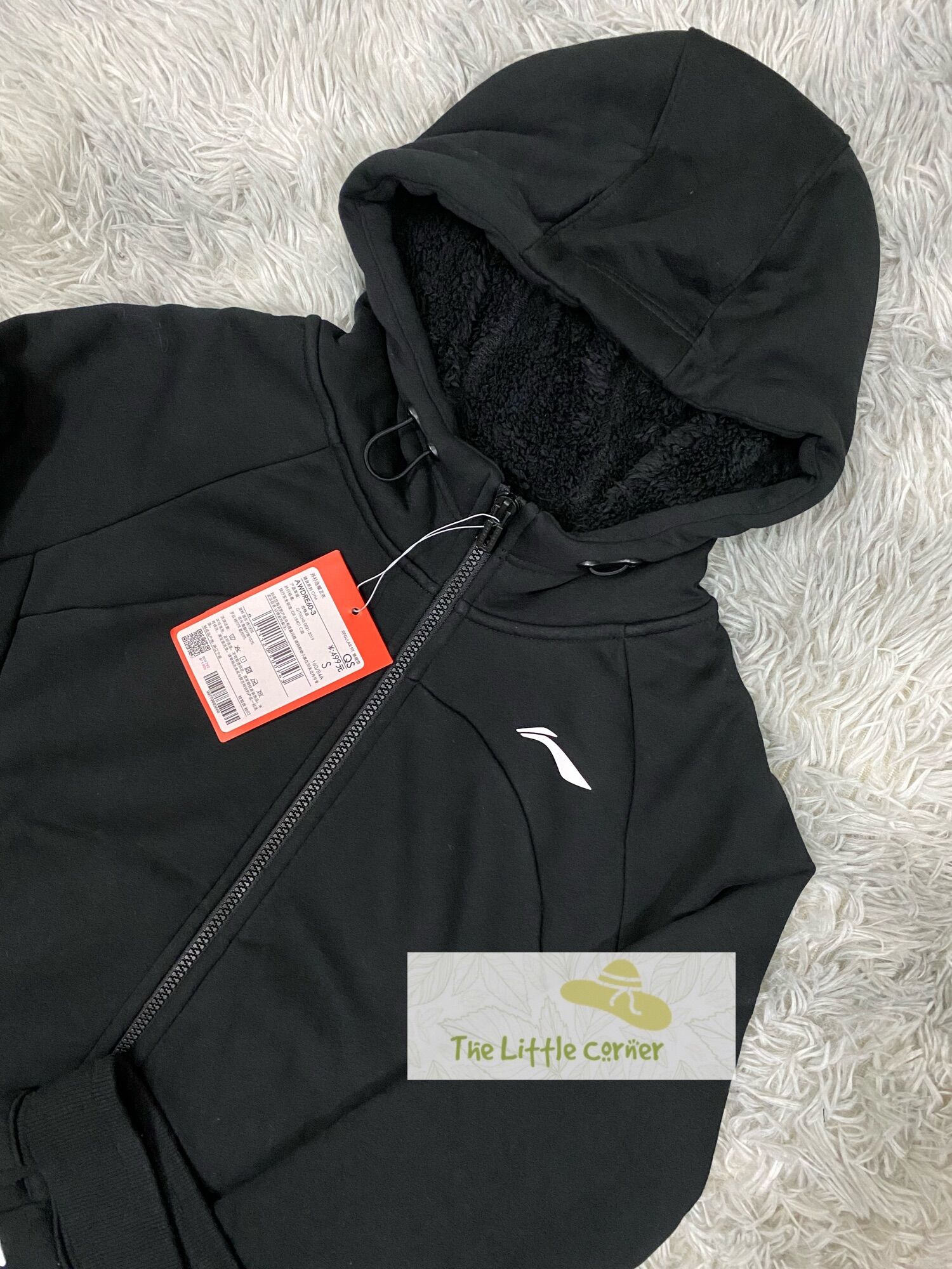 Bộ thể thao nữ nỉ lót lông Lining