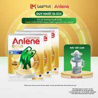 [Voucher giảm đến 16%][FREESHIP 0Đ TOÀN QUỐC] Combo 3 Sữa Bột Anlene Gold Hương Vani 1.2Kg