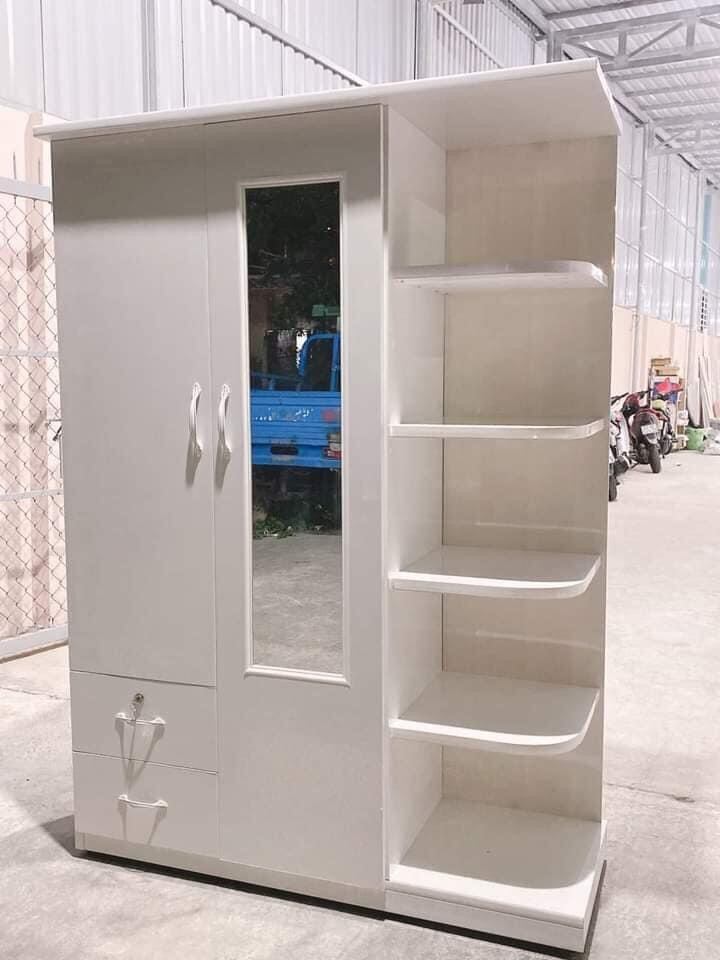 K Ship Tỉnh. Tủ Nhựa Đài Loan 2 Cánh Kèm Kệ Có Kiếng Ngoài 1M8X1M2 Tủ Người  Lớn Tủ Quần Áo Nội Thất Phòng Ngủ - Mixasale