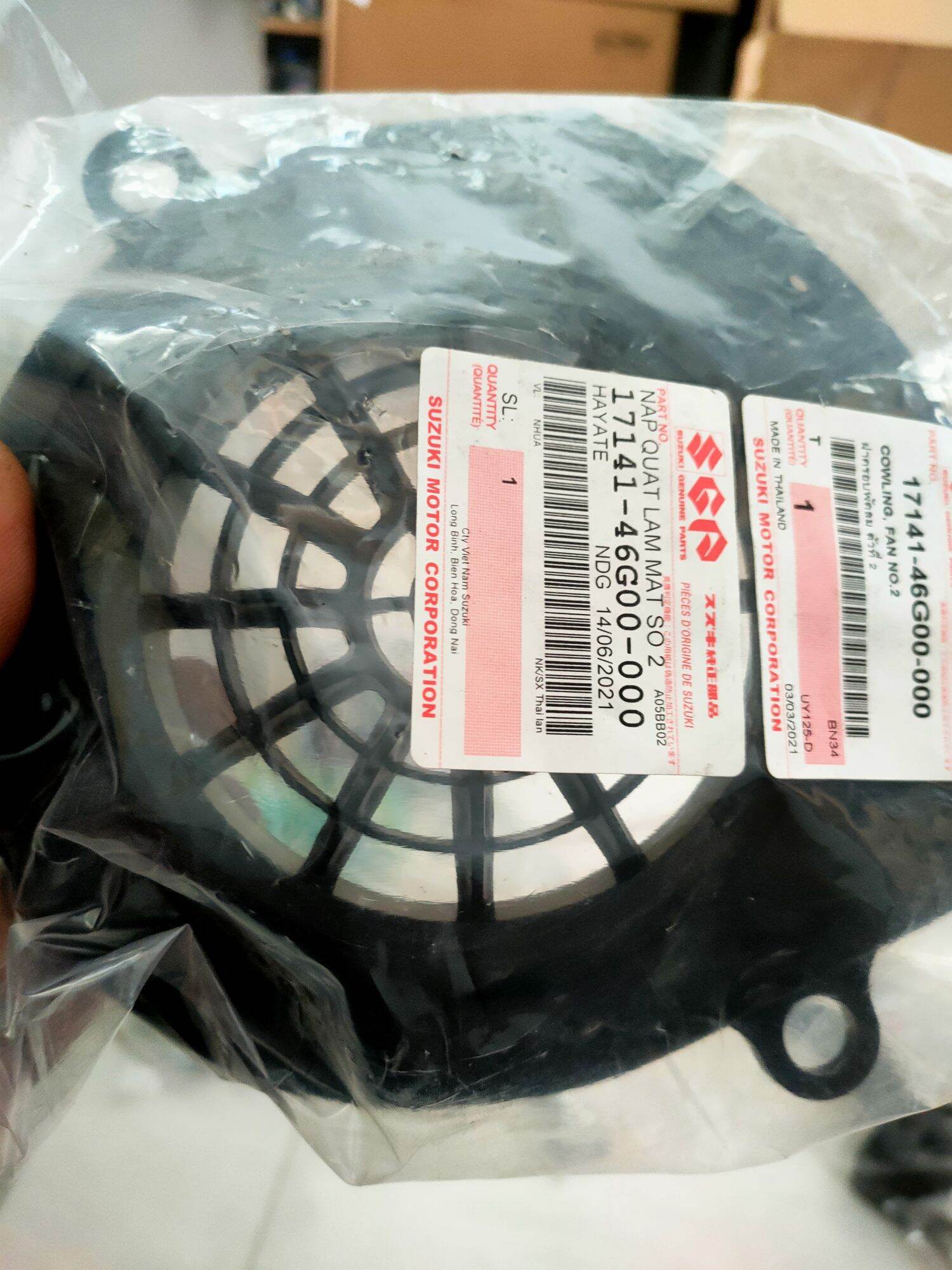 Chụp quạt gió Hayate SC/SS