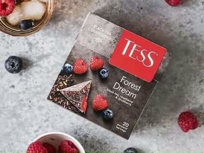 Trà Tess hương trái cây của Nga