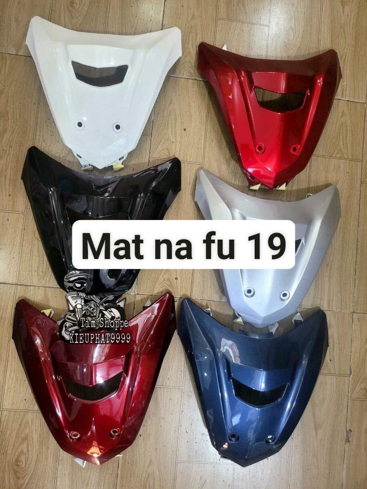 Mặt Nạ Future 125i led 2018 đến 2022 2 lỗ gắn rổ